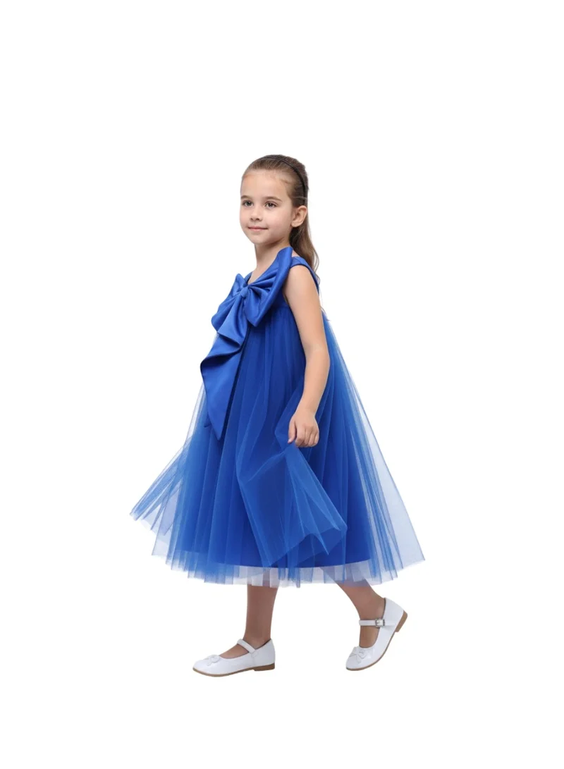 D'Daniela Bow Detail Dress